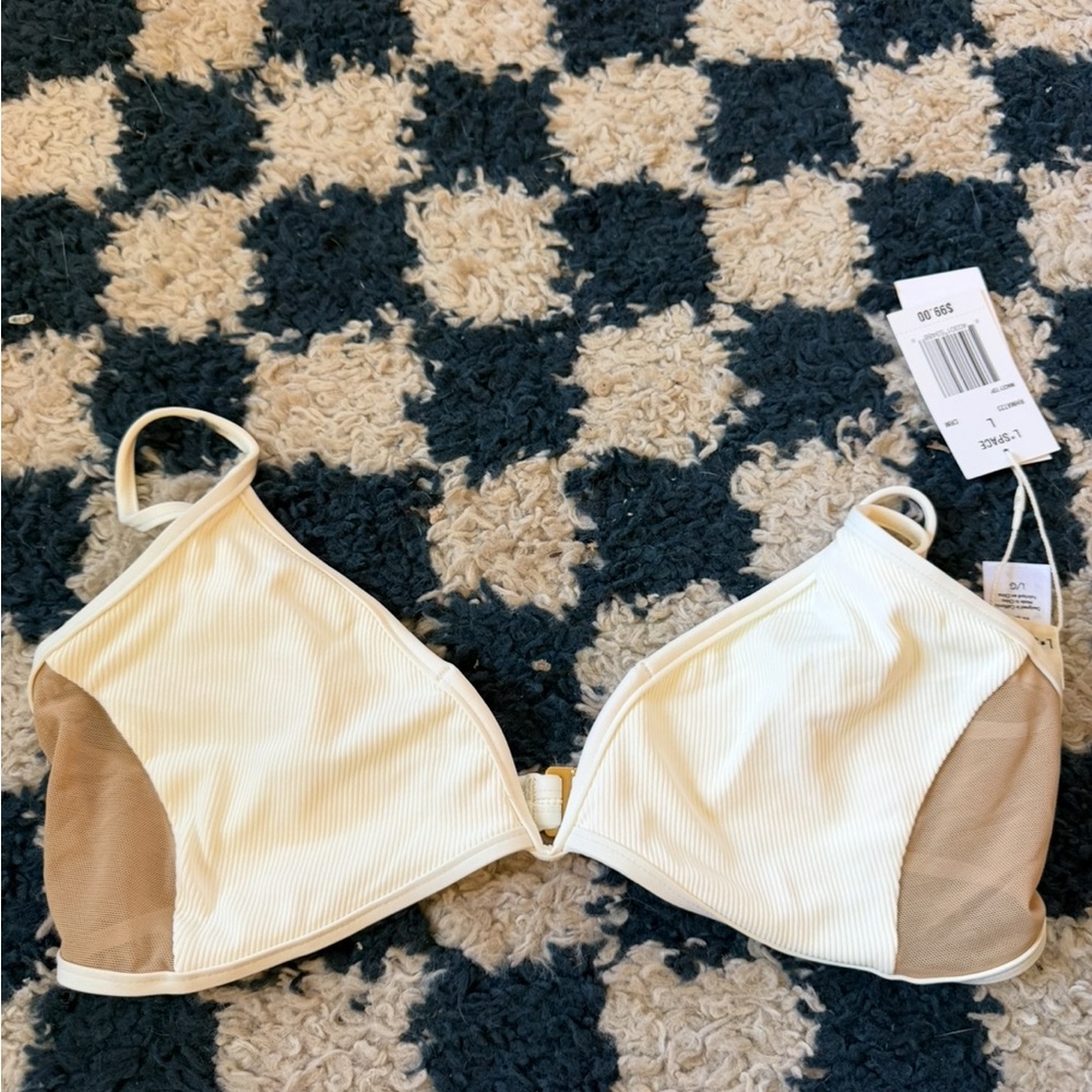 L Space Macey Bikini Top Size L